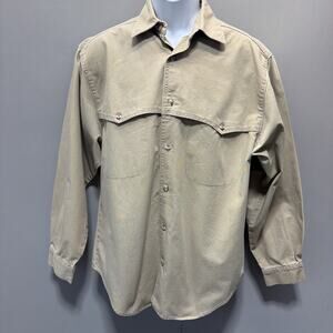 Vintage Australian Outback Collection Heavyweight Shirt Mens M USA Made Outdoors